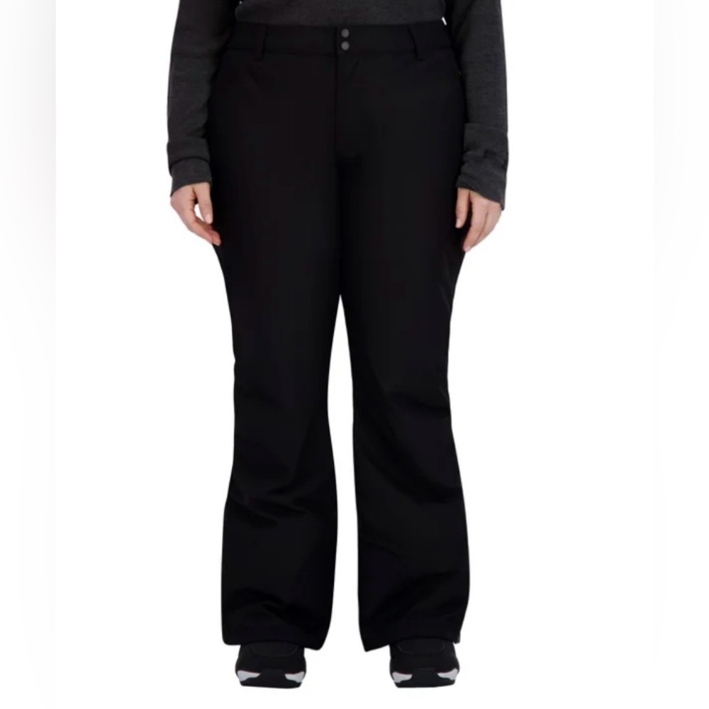 Roxy Black Boot Cut Snow Pants